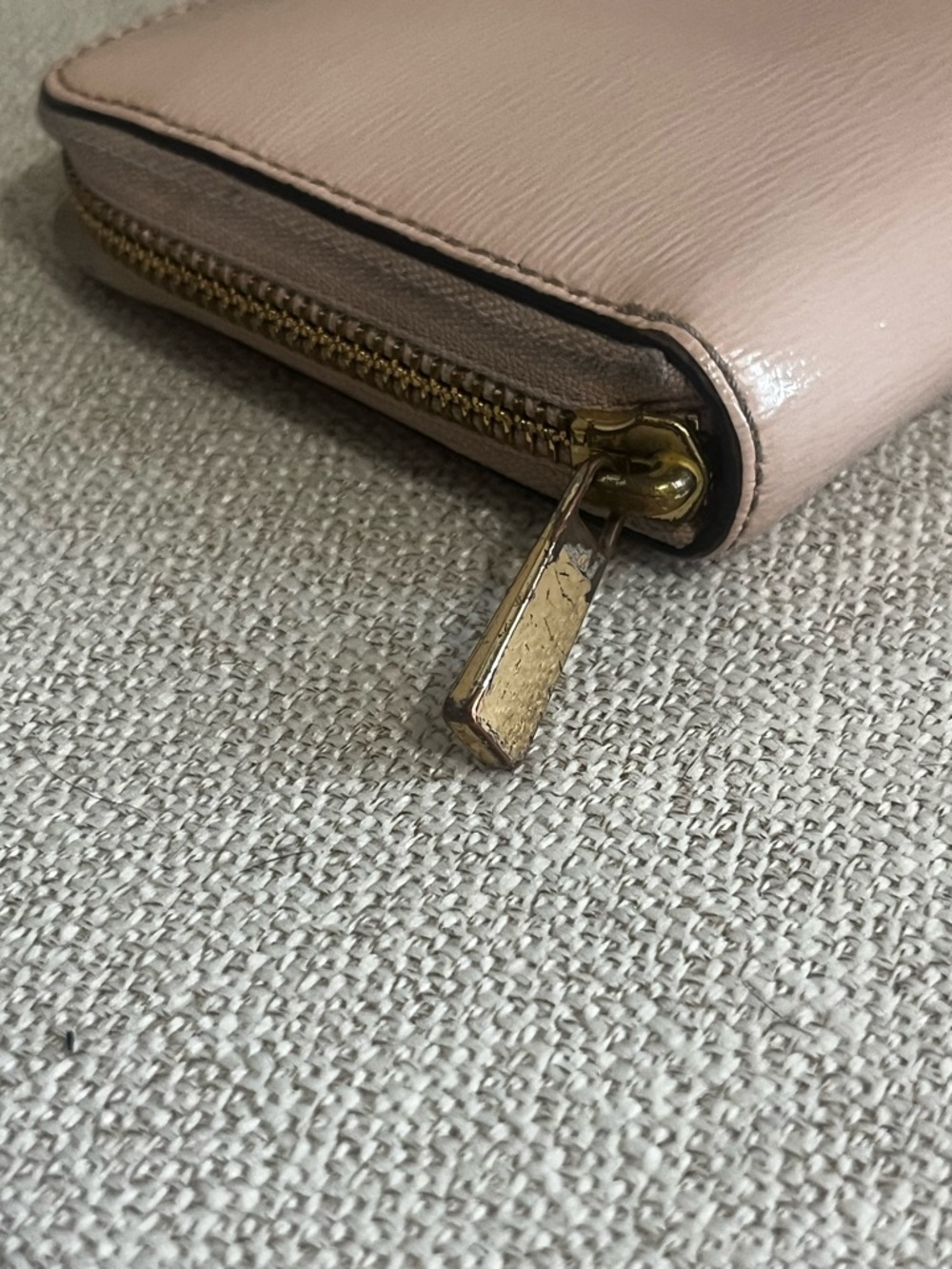 Tory Burch Robinson Zip Continental Wallet GUC - Picture 5 of 10